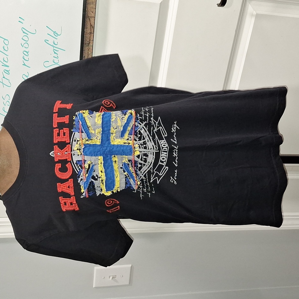 Hackett London Black T-Shirt